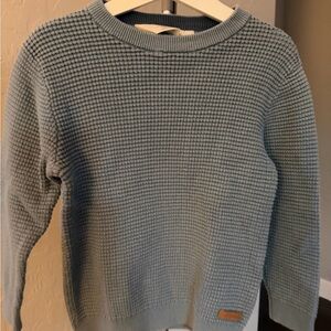 H&M Light Blue Waffle Knit Sweater